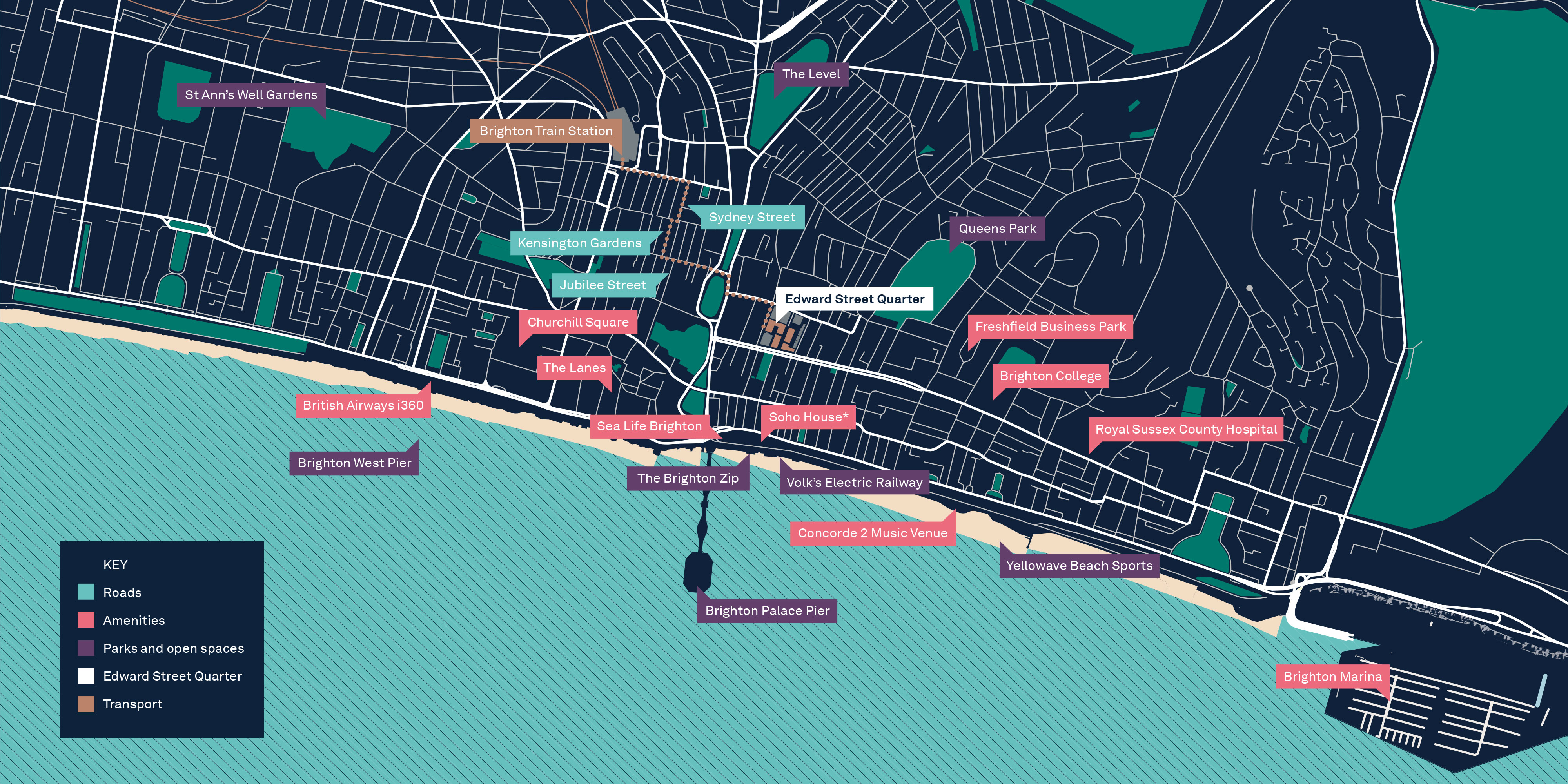 Brighton map